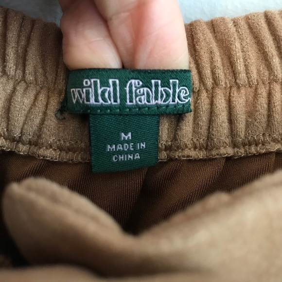 Wild fable faux suede buttondown skirt - Picture 3 of 6